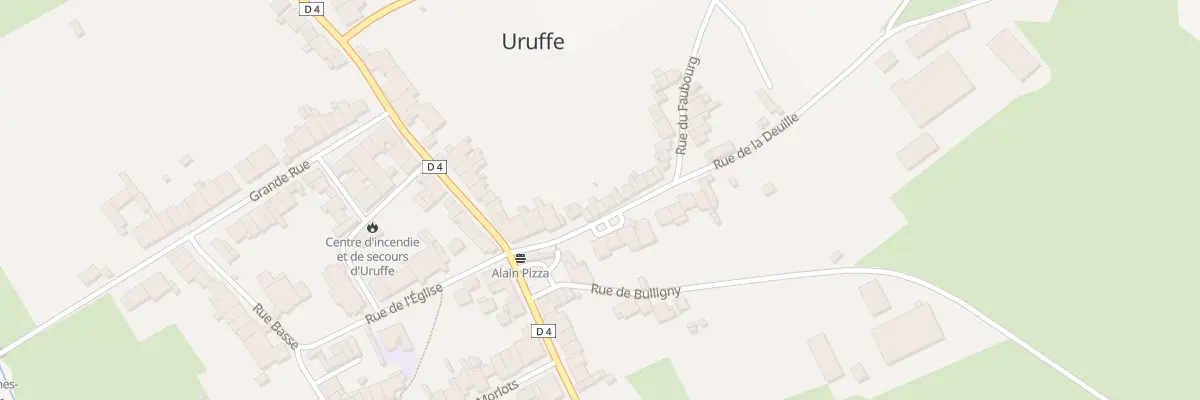 Plan du 15 Rue de la Deuille à Uruffe