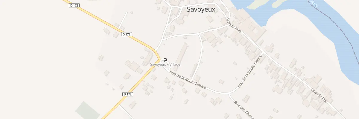Plan du 1 Rue de la Route Neuve à Savoyeux