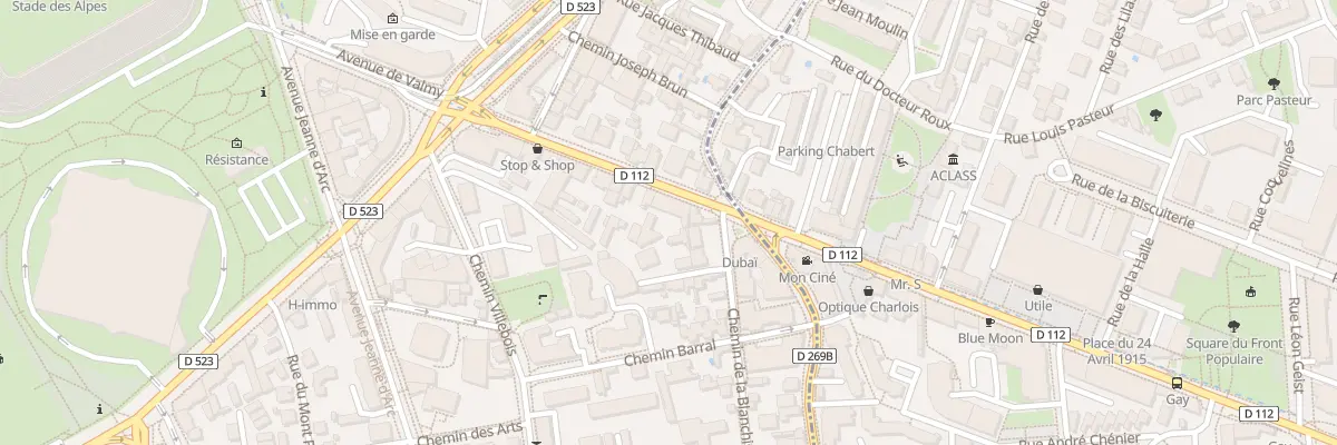 Plan du 22B Av de Valmy à Grenoble