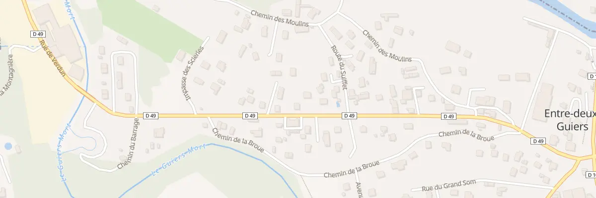Plan du 522 Rue de Verdun à Entre-deux-Guiers