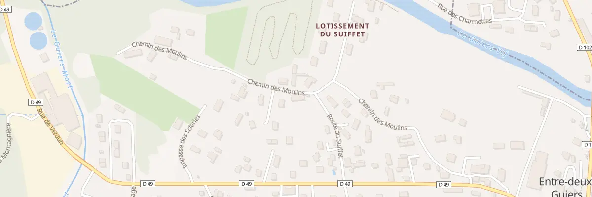 Plan du 5115 Le Suiffet à Entre-deux-Guiers