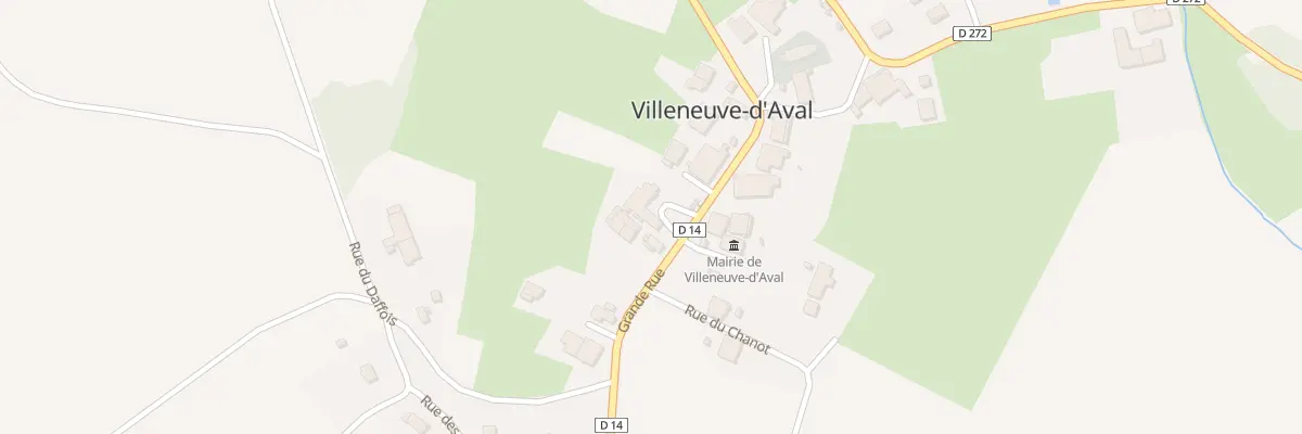Plan du 8 Gr Grande Rue à Villeneuve-d’Aval