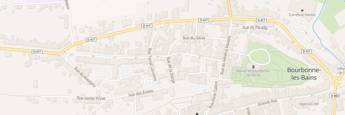 Plan du 21 Rue Walferdin à Bourbonne-les-Bains