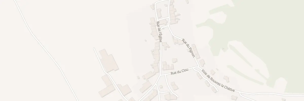 Plan du 83 Rue de l’Eglise à Landaville