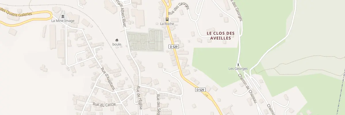 Plan du 56 Rte de la Roche à La Motte-d’Aveillans