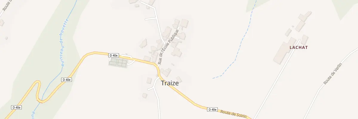 Plan du 5069 Traize à Traize