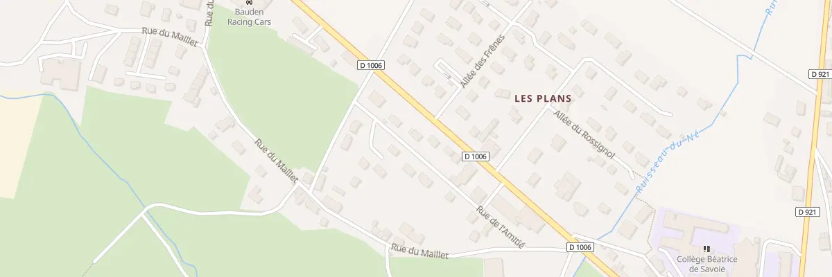Plan du 190 Rue de l’Amitié aux Échelles