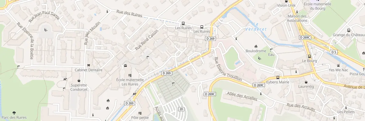 Plan du 4 Rue Joseph Fourier à Eybens