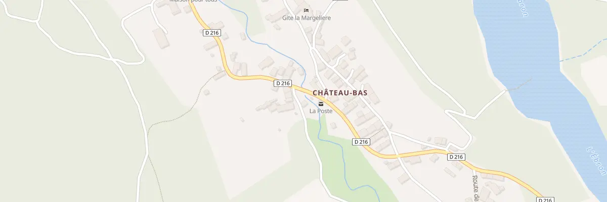 Plan du 5032 Chateau Bas à Tréminis
