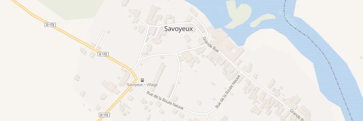 Plan du 1 Rue du Mas Flamand à Savoyeux