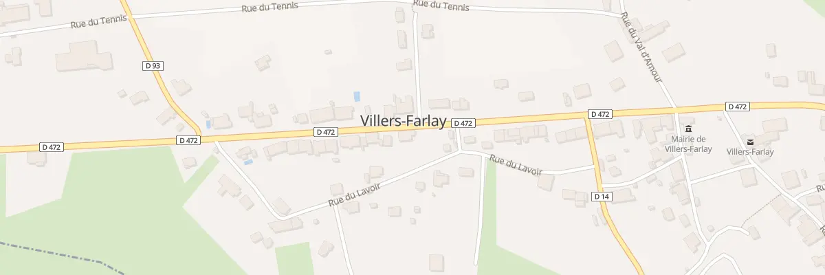 Plan du 22 Rte Louis Pasteur à Villers-Farlay