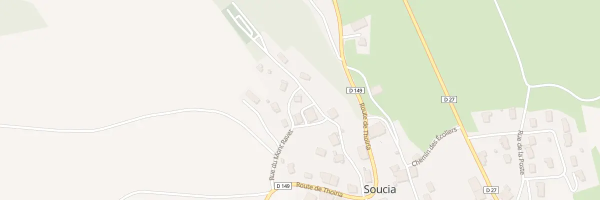 Plan du 9 Rue de la Mairie à Soucia