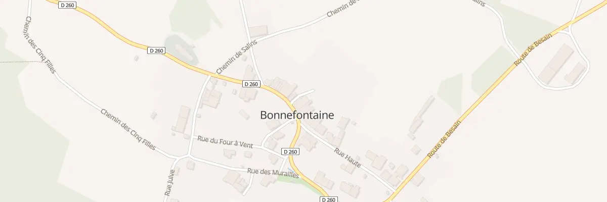 Plan du 4 Rue de l’Eglise à Bonnefontaine