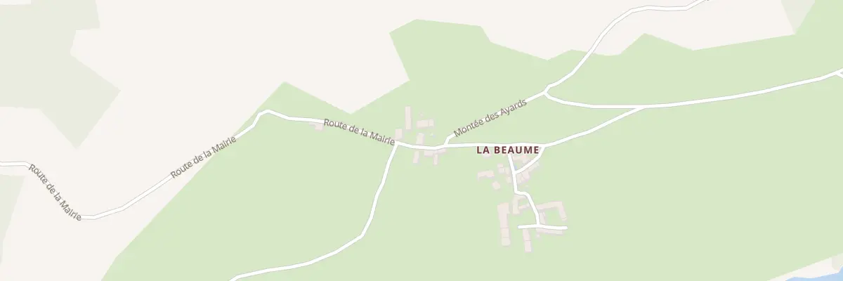 Plan du 1645 Rte de la Mairie à Saint-Arey