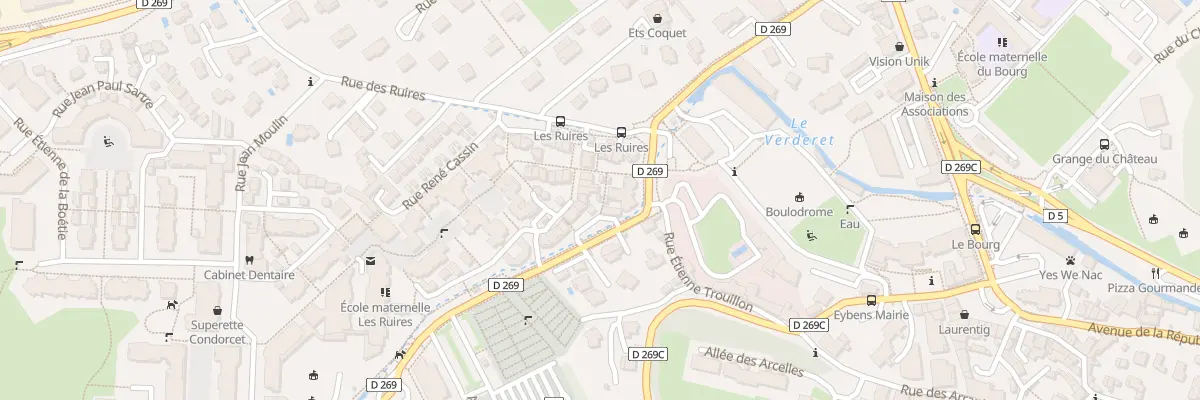 Plan du 22 Av d’Echirolles à Eybens