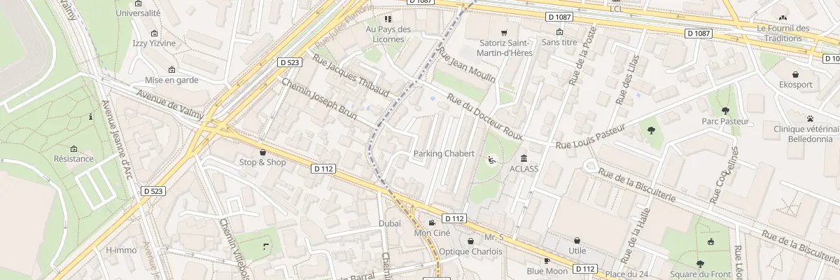 Plan du 19 Rue du Pont Carpin à Saint-Martin-d’Hères