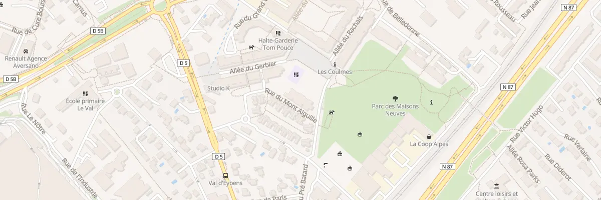 Plan du 5 Rue du Mont Aiguille à Eybens