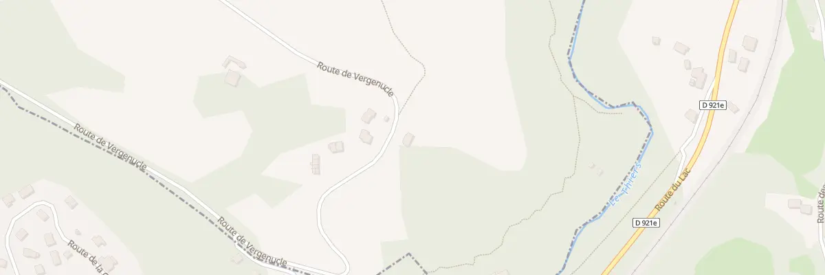 Plan du 2303 Rte de Vergenucle à Dullin