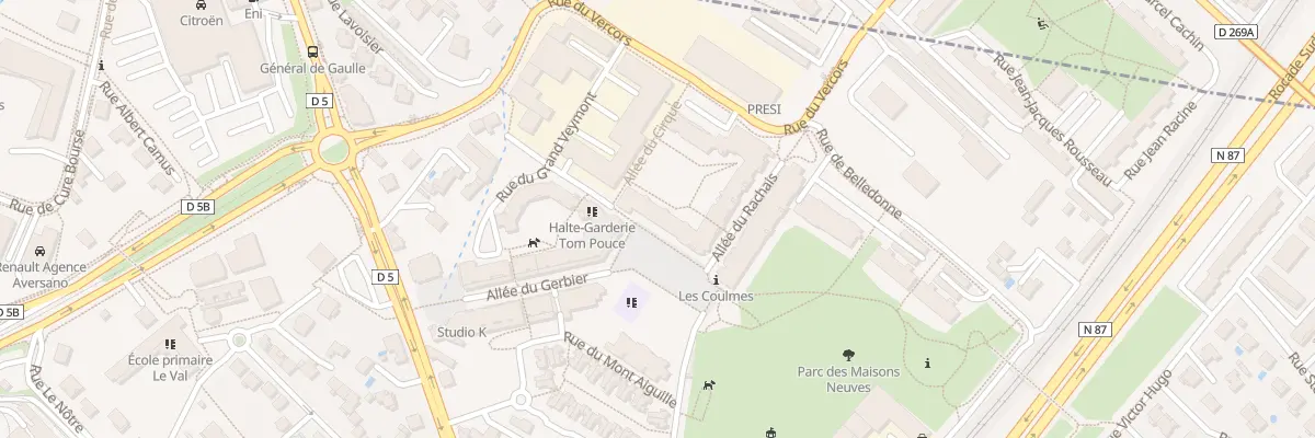 Plan du 4 Pl des Coulmes à Eybens