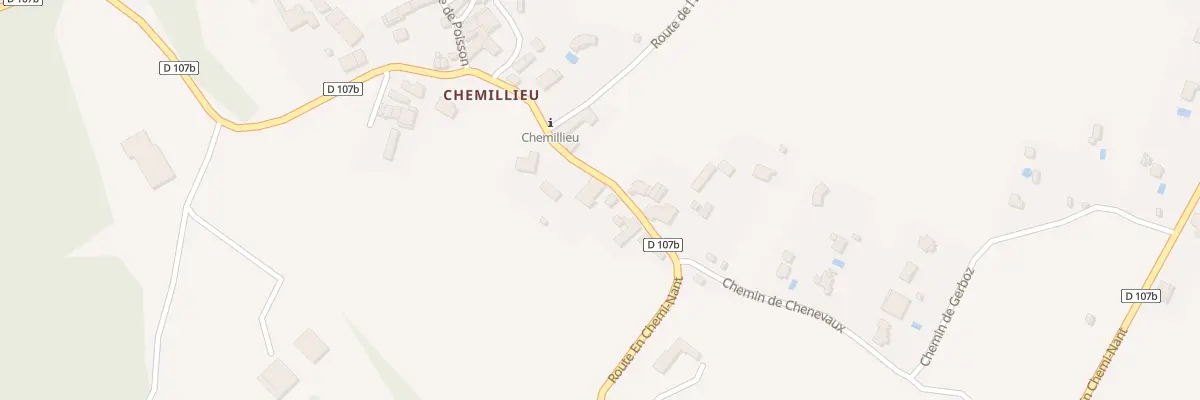 Plan du 1601 Rte En Chemi Nant à Parves et Nattages