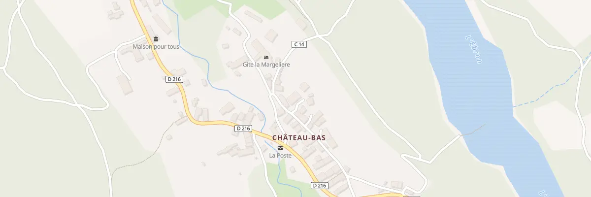Plan du 5046 Chateau Bas à Tréminis