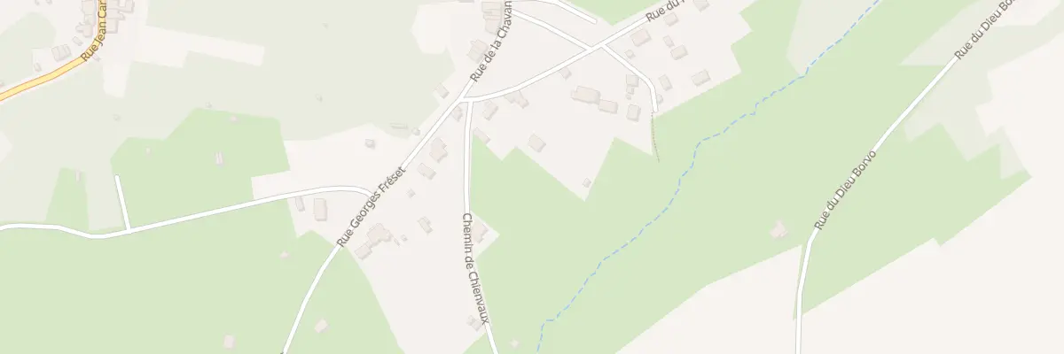 Plan du 2 Che du Beuillon à Bourbonne-les-Bains