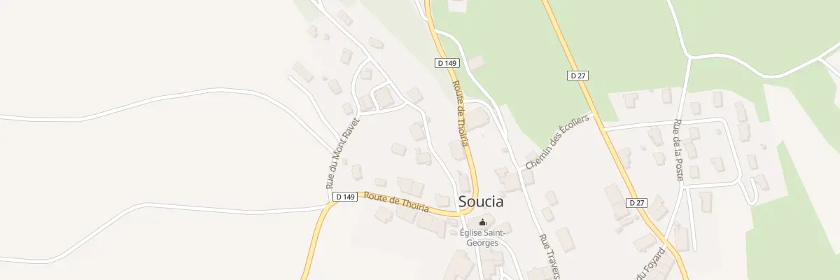 Plan du 5 Rue de la Mairie à Soucia