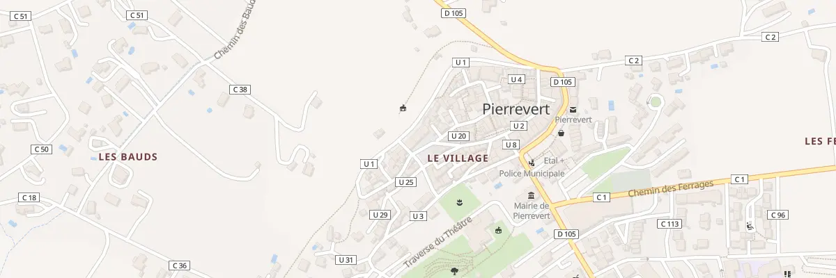 Plan du 8 Pl de la Liberté à Pierrevert