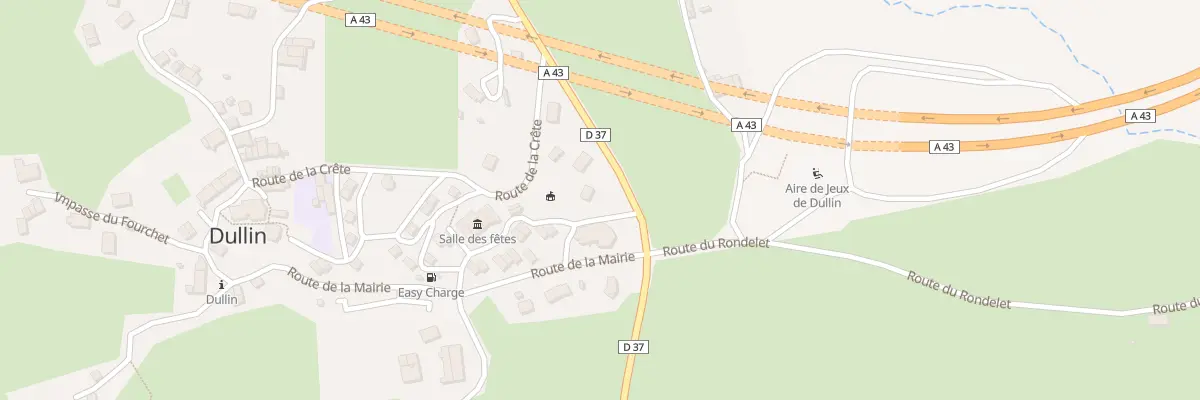 Plan du 71 Rte d’Ayn à Dullin