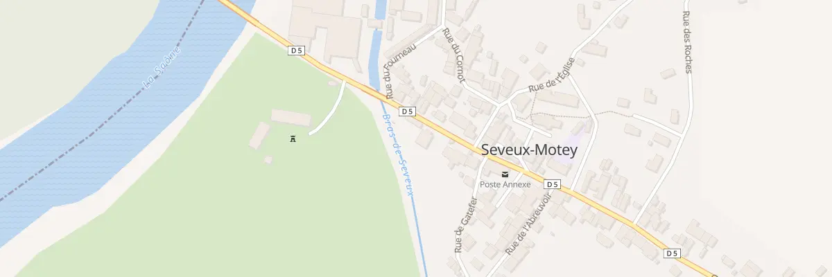 Plan du 4 Grande Rue à Seveux-Motey