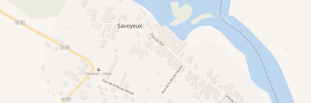 Plan du 2 Gr Grande Rue à Savoyeux