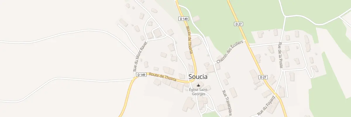 Plan du 3 Rue de la Mairie à Soucia
