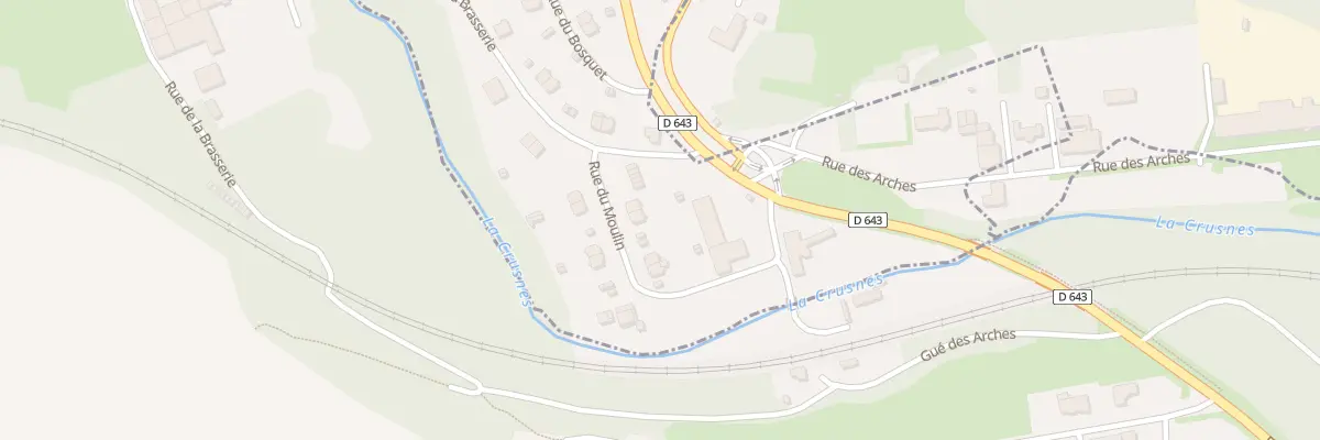 Plan du 3 Rue du Moulin à Boismont