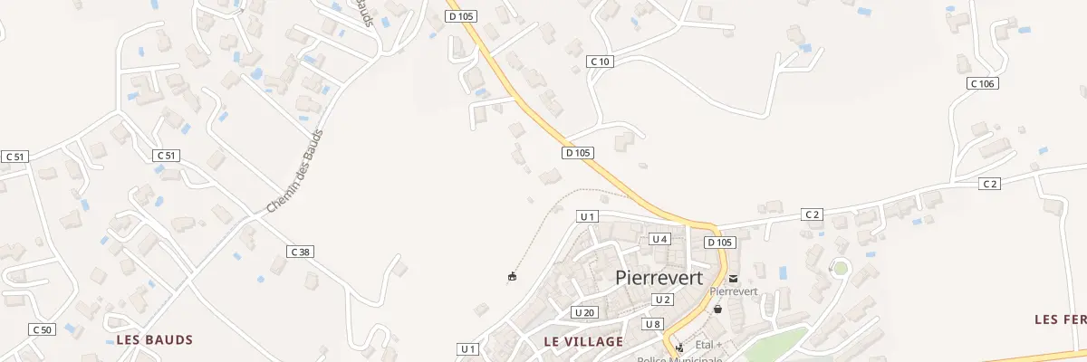 Plan du 3 Av de la Couosto à Pierrevert