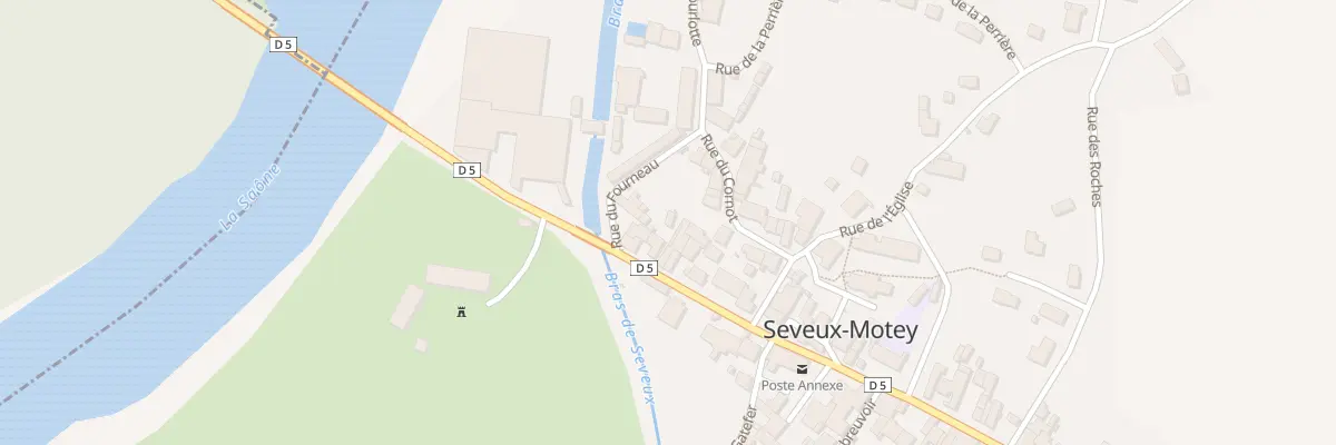 Plan du 3 Gr Grande Rue à Seveux-Motey