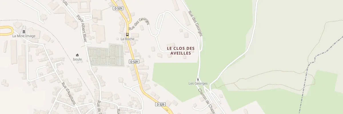 Plan du 3 Lot le Clos des Aveilles à La Motte-d’Aveillans