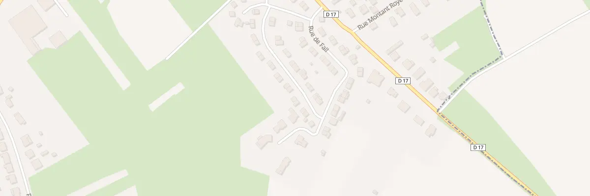 Plan du 28 Rue de Fail à Cutry