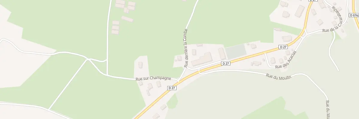 Plan du 53 Rue Derrière la Combe à Charcier