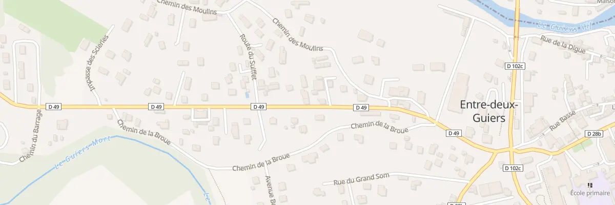 Plan du 338 Rue de Verdun à Entre-deux-Guiers