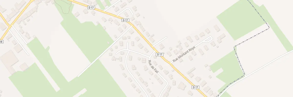 Plan du 2 Rue de Fail à Cutry