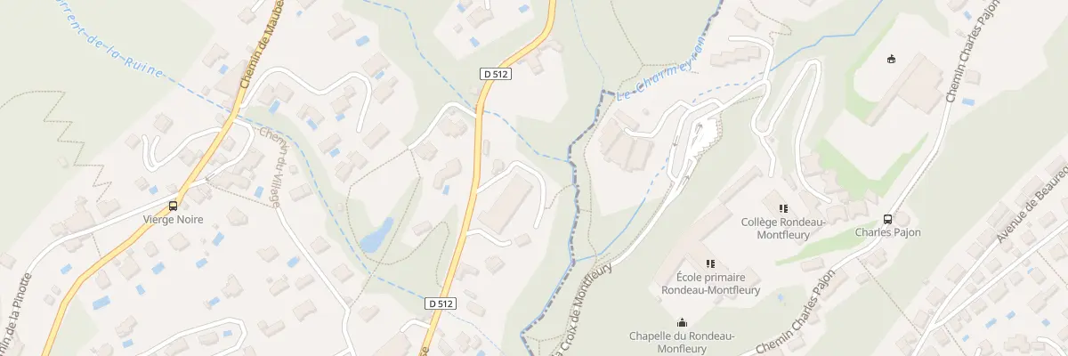 Plan du 5 Rte de Chartreuse à La Tronche