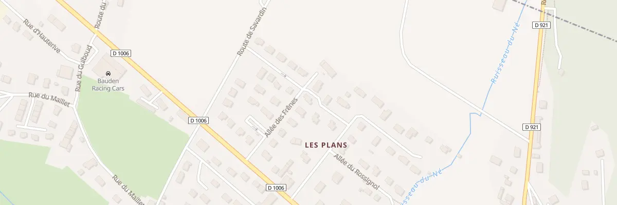 Plan du 17 All des Frênes aux Échelles