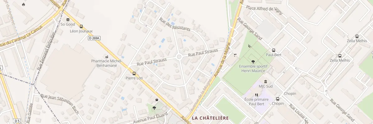 Plan du 6 Pl Alexandre Ribot à Saint-Martin-d’Hères