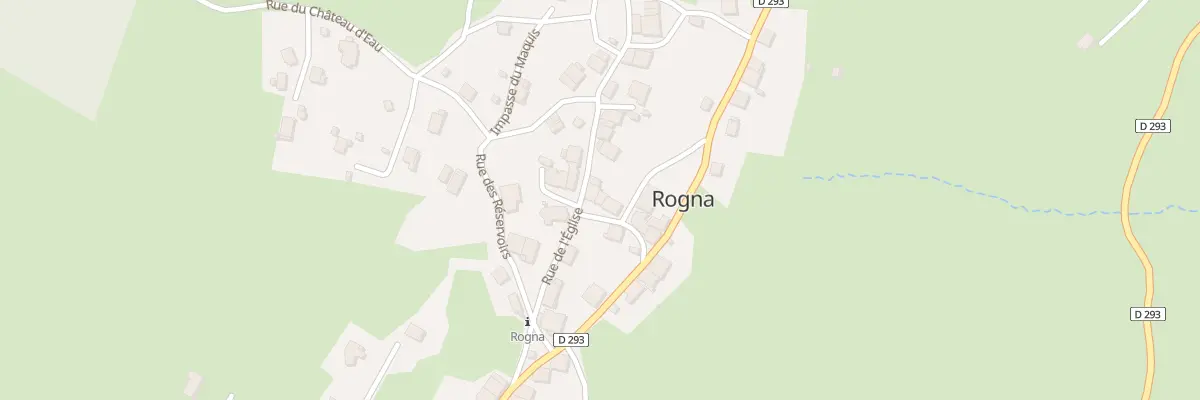 Plan du 5 Pl de l’Eglise à Rogna