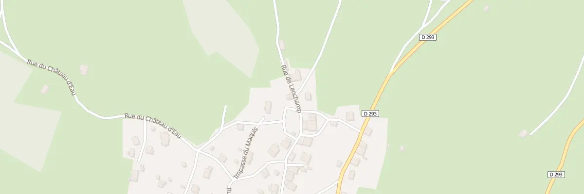 Plan du 3 Rue de Lenchamp à Rogna