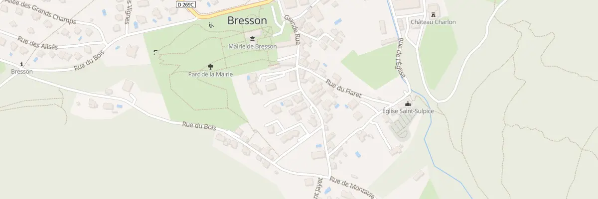 Plan du 3B Gr Grande Rue à Bresson