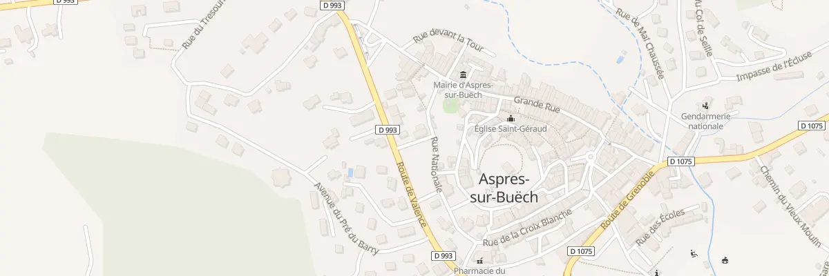 Plan du 31 Rue des Aires à Aspres-sur-Buëch