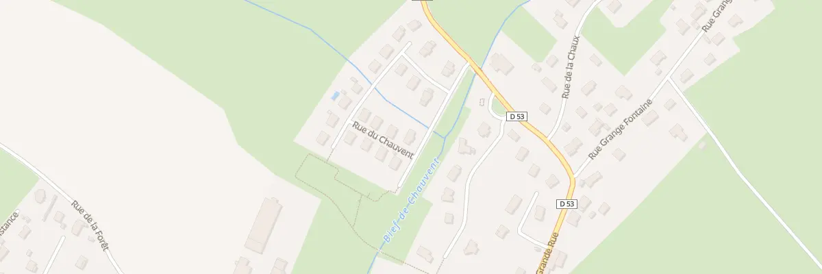 Plan du 22 Rue des Grands Prés à Villette-lès-Arbois