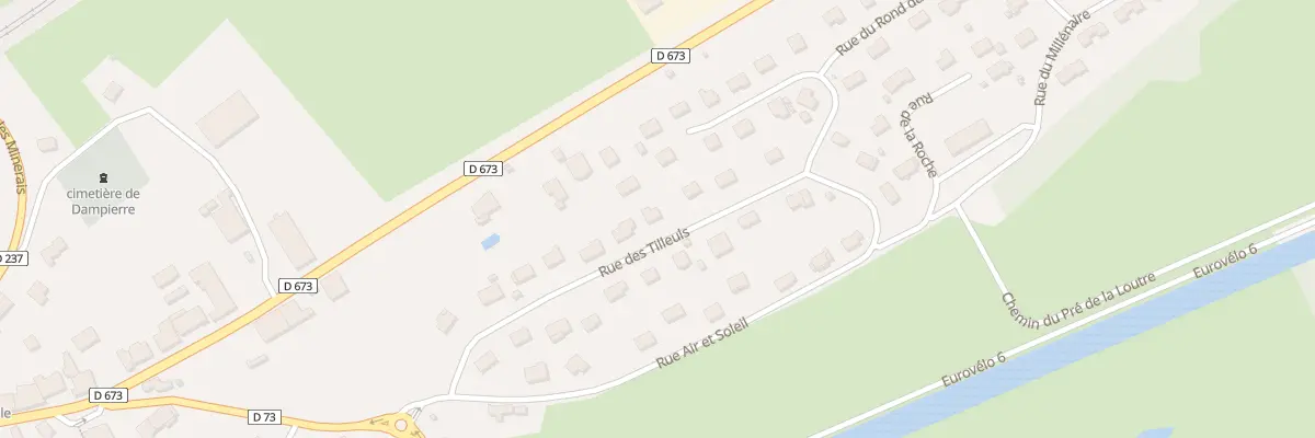 Plan du 15 Rue des Tilleuls à Dampierre