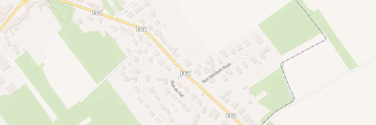 Plan du 24A Rue de Chenières à Cutry
